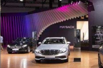國際車展奔馳展廳
